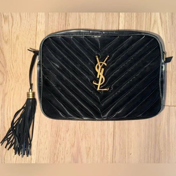 YSL LOU CAMERA BAG IN QUILTED NYLON - Picture 2 of 6